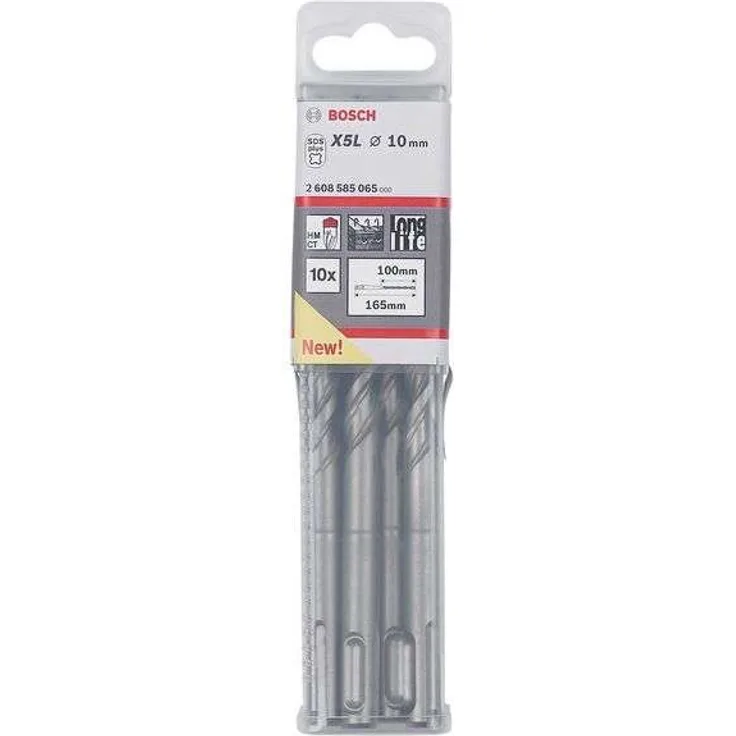 Bosch Professional Hammerbohrer SDS-plus-7 (10 Stück, Ø 10 mm) ?2608585065