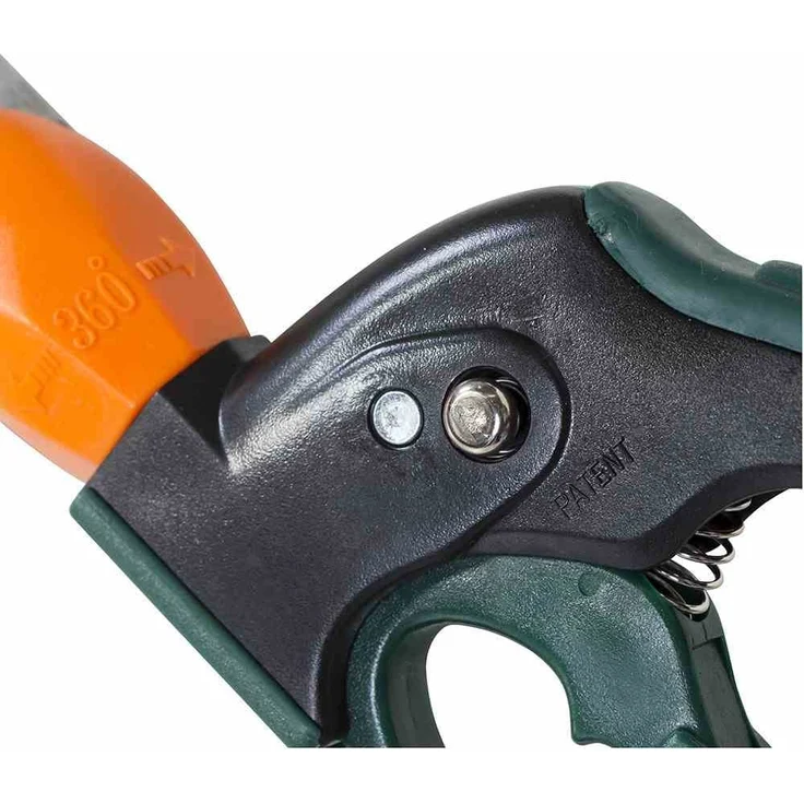 Siena Garden 260439 Rasenkantenschere, dunkelgrün, schwarz, mittelgroß, 360° drehbar – Bild 4