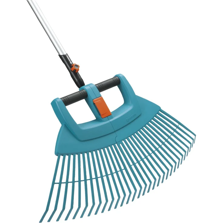 GARDENA CS-Kunststoff-Fächerbesen XXL vario Sortiment, blau, 21 x 27,5 x 27,5 cm, 03107-30 – Bild 1