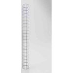 Gabiona Gabionensäule rund feuerverzinkt, 22 cm Durchmesser, 200 cm Höhe, Maschenweit 4251062714008