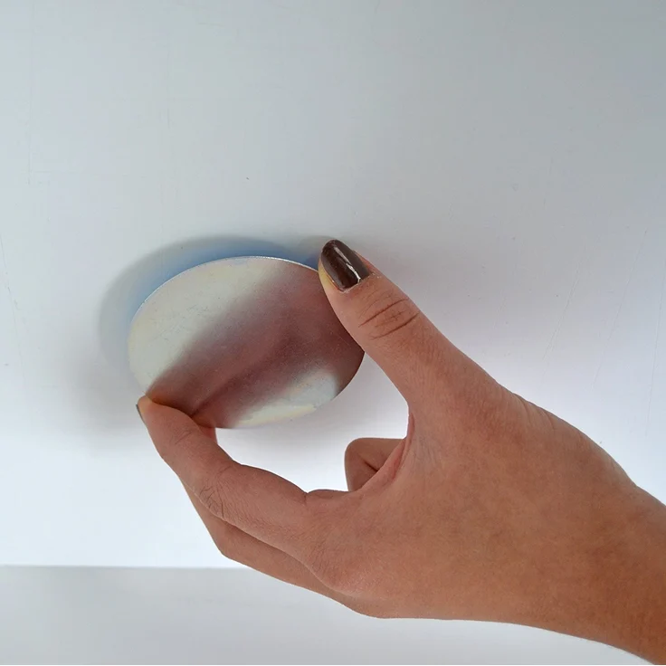 Brennenstuhl Magnet Montageplatte BR 1000 (Magnethalterung für Rauchmelder) silber – Bild 3