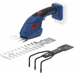 Güde Akku Gartenpflege-Set GPS 18-0 Strauchschere Heckenschere Harkenaufsatz
