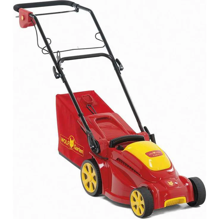 WOLF-Garten - Elektro-Rasenmäher A 340 E, 18AKEJS2650, 34 cm Schnittbreite, 35 l Fangkorbvolumen – Bild 1