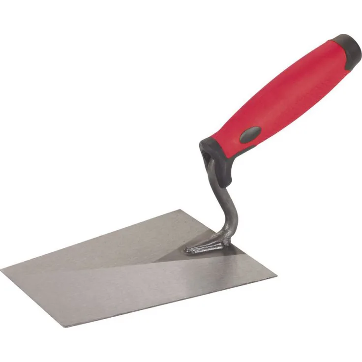 TRIUSO Kantige Kelle Stukkateurkelle 180 mm - 10118S
