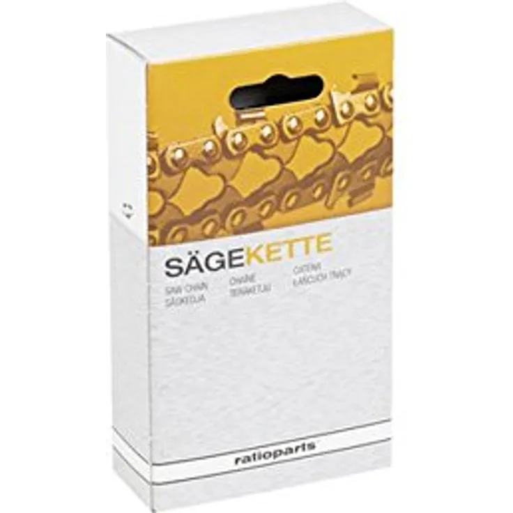 Ratioparts 903.24400000000003 Kette 3-8 Zoll Hobby, 44 Treibglieder Schwert, Schwarz, 14x3,5x8,5 cm