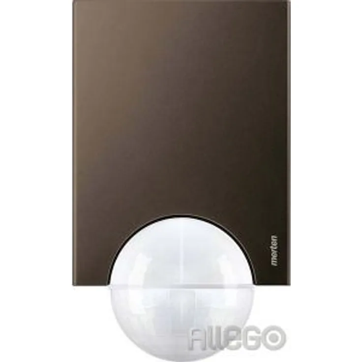 Schneider Electric 4708094 MERTEN Funk-Bewegungsmelder Aufputz Argus 220, 16 m, 230 V, MEG 5628-3115, dunkelbrasil