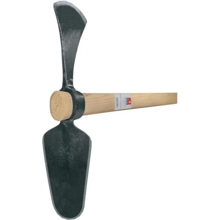 Ideal Wiedehopfhacke Ovalblatt geschmiedet mit Stiel