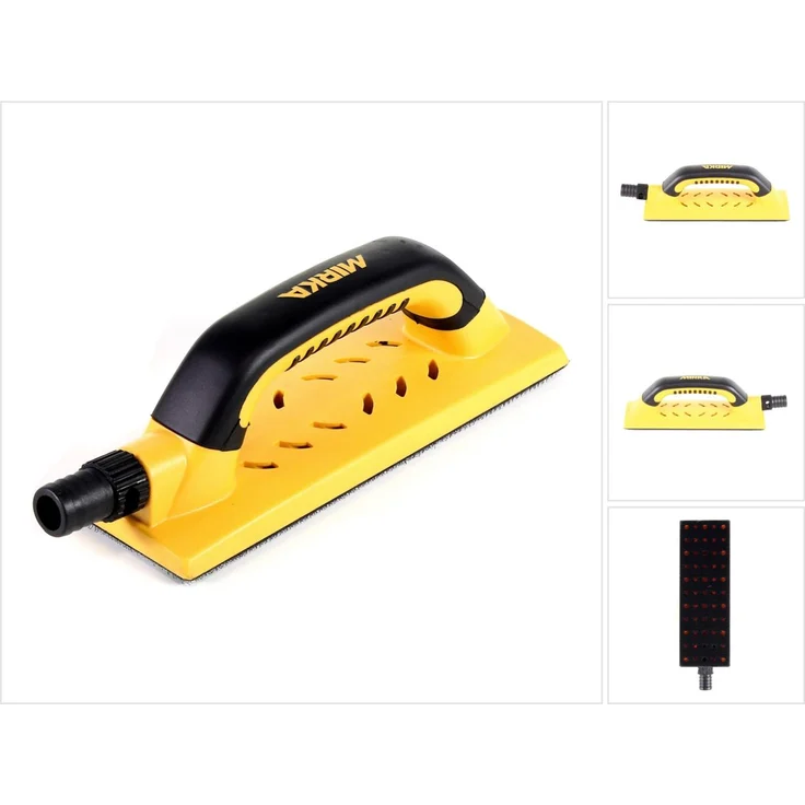 Mirka Handy Handblock 80x230mm 55L staubfrei Grip mit Absaugung 8391200111