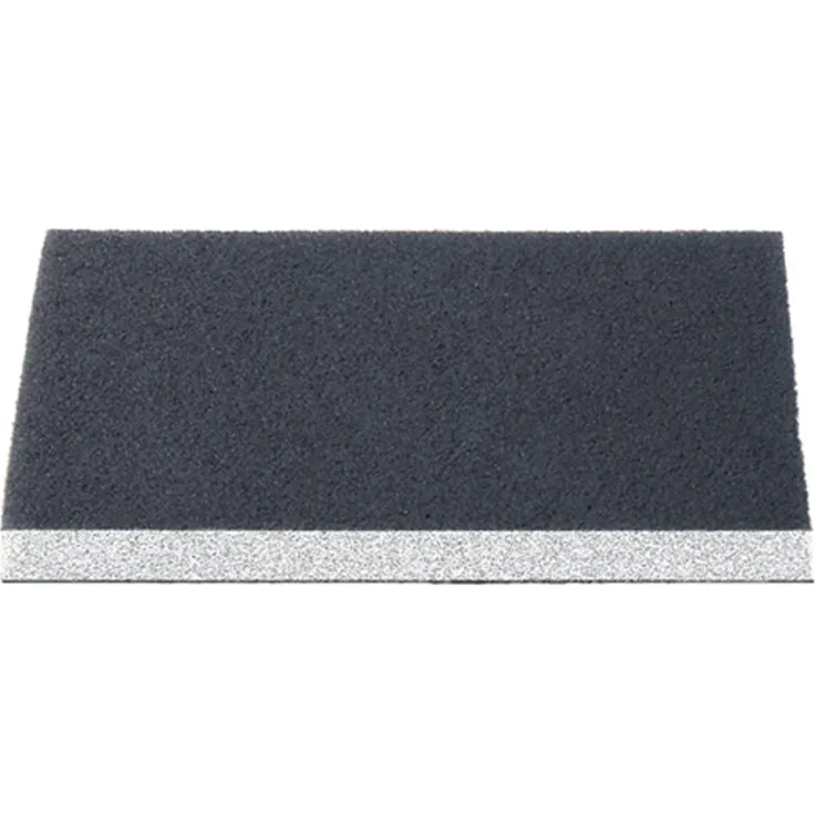 KLINGSPOR Schleifschwamm, flexibel, 2-seitig bestreut,SW 502 Abm.: 123x 96x12,5, Korn: 120 (244377)