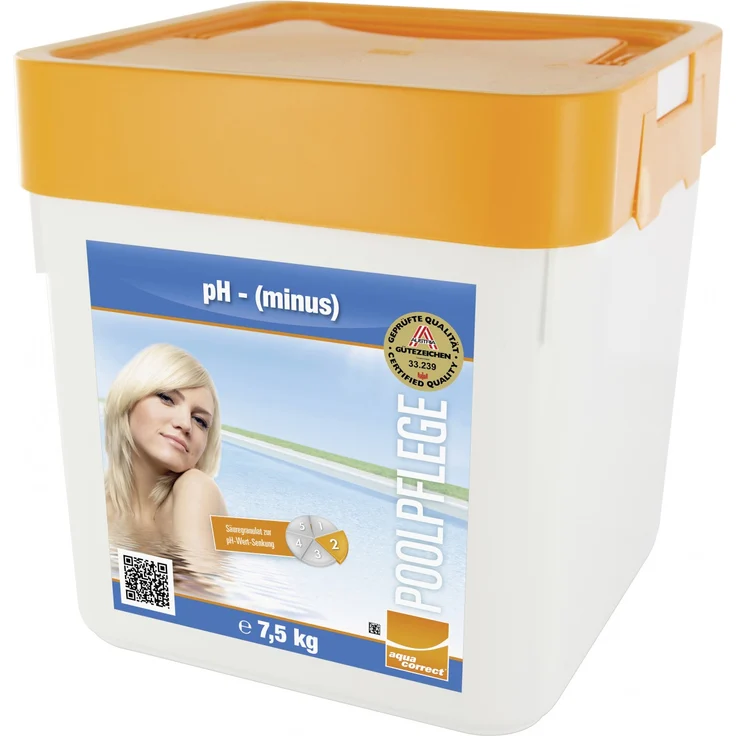 Steinbach 7,5kg Ph-Minus Granulat - ph Senker Granulat – Bild 1
