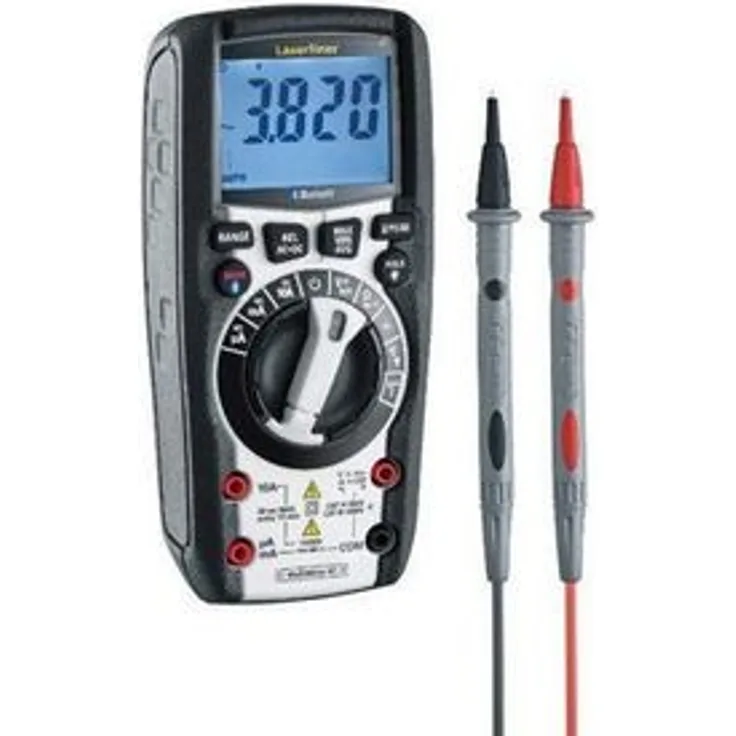 Laserliner MultiMeter XP BT Hand-Multimeter digital CAT III 1000 V IV 600 V Anzeige - LCD Display -