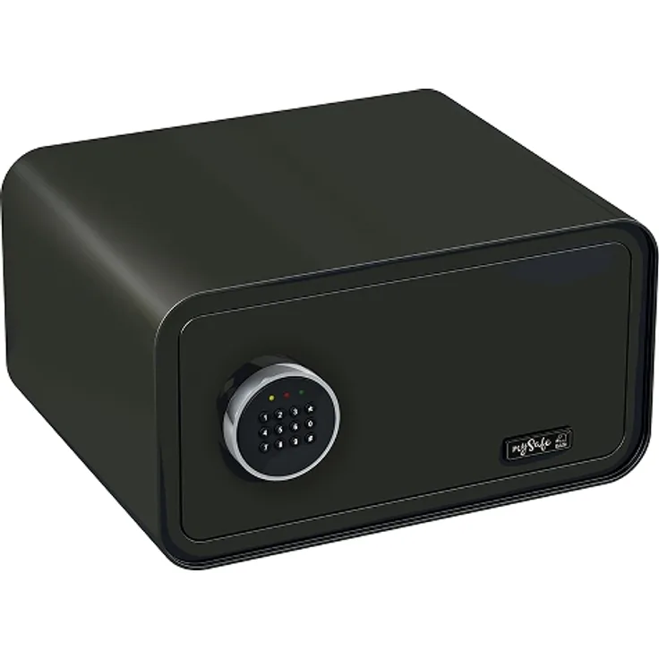 BASI - mySafe - Elektronik-Möbel-Tresor - mySafe 430 - Code - Schwarz