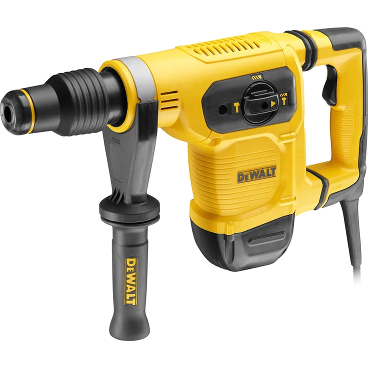 DeWalt 45 mm SDS-max Kraftvoller Bohr--Kombi-Hammer (mit 6.1 J Schlagenergie für diverse Bohranwendungen und Meißelarbeiten, 1x Bohrhammer 1.050 W) D25481K – Bild 1