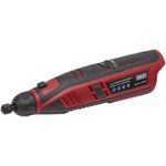 Sealey CP1207 49pc 12V Cordless Multipurpose Rotary Tool und Engraver Kit-Body Only 49-teiliges 12 V kabelloses Mehrzweck-Rotationswerkzeug und Gravierer-Set nur Gehäuse