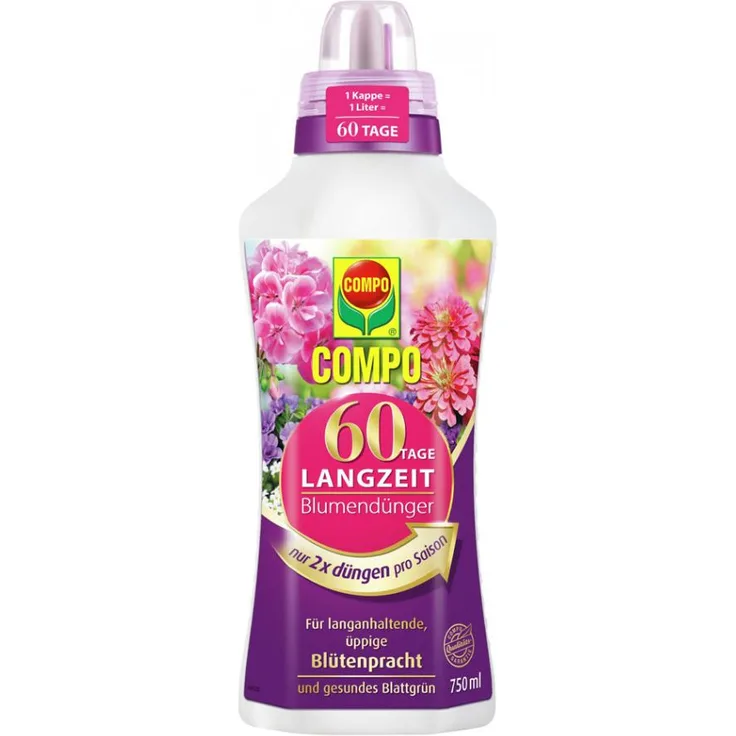 Compo 60 Tage Langzeit Blumendünger, 750 ml
