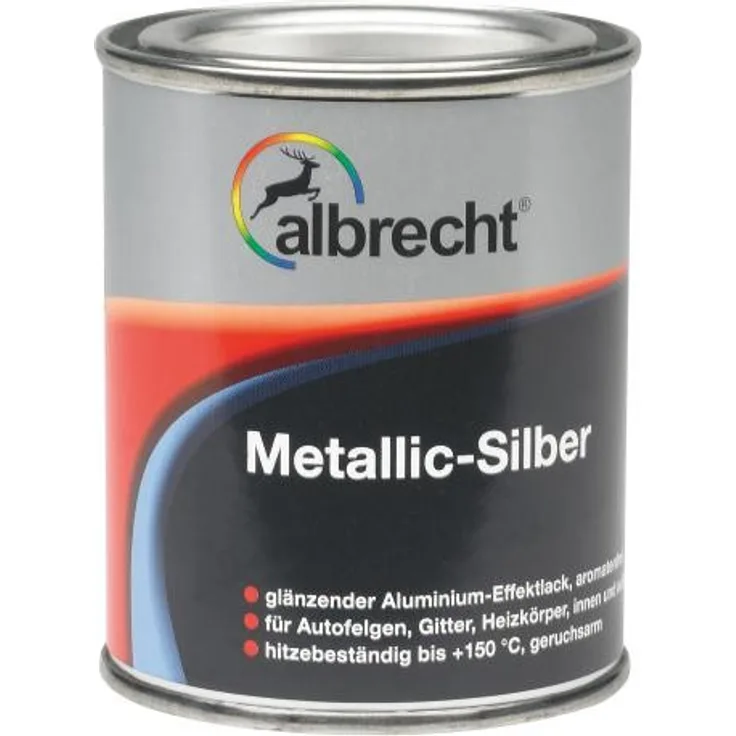Albrecht Metallic-Silber 125 ml, silber
