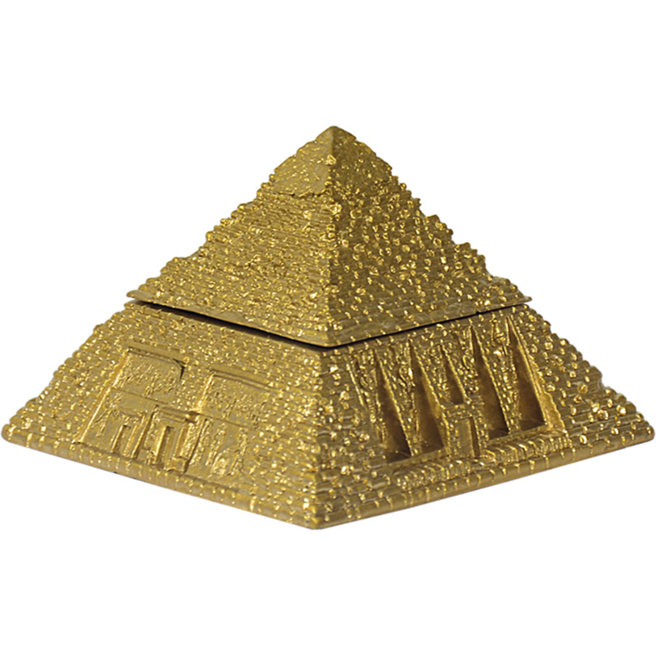 Dekofigur, kleine Pyramide Schmuckschatulle Aufbewahrung ägyptische Figur