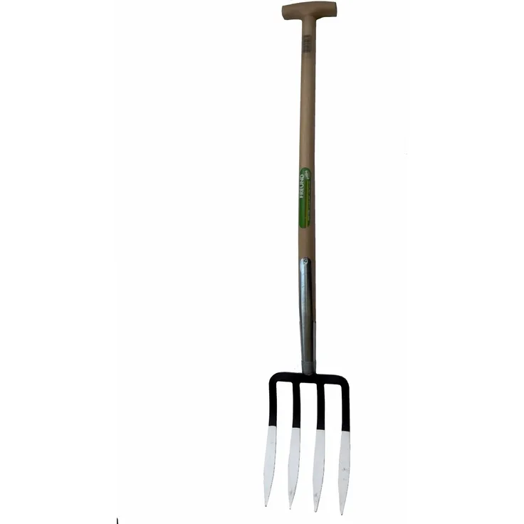Freund-Victoria 1260618 Spatengabel 62087, Silber/Braun, 40 x 25 x 15 cm