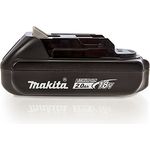 Makita BL1820 Akku Li-Ion 2,0 Ah 18 Volt ohne Ladestandsanzeige, ohne Ladegerät (632B42-4)