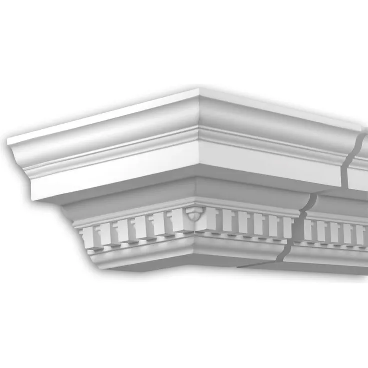 Außenwinkel 431212 Außenstuck Eckelement Fassadenelement Zeitloses Klassisches Design weiß