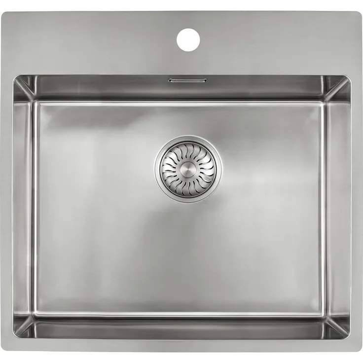 3D-Spüle CABLPP50KR10, Edelstahl - Solido
