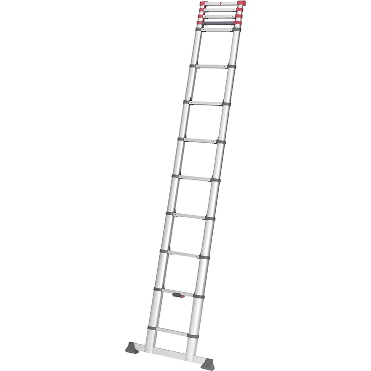 Hailo FlexLine, Alu-Sicherheits-Teleskopleiter, 13 Sprossen – Bild 2