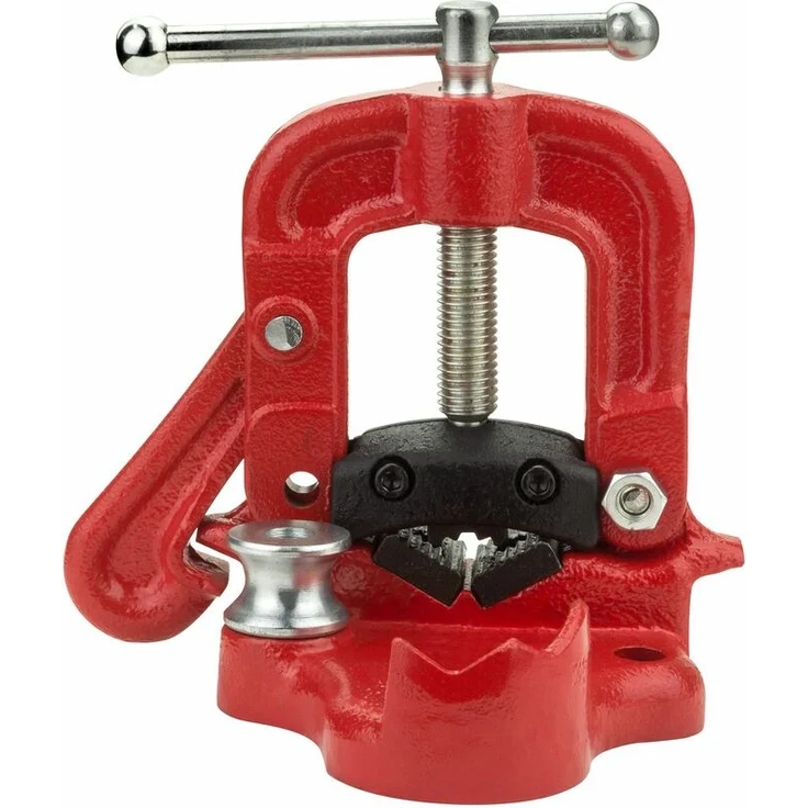Dema - Rohrschraubstock Sanitär Schraubstock Werkbankschraubstock geriffelte Backen 2'