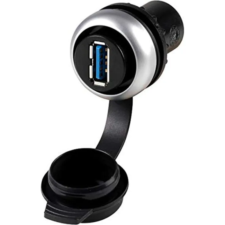 Eaton 147539 Frontelement, Chrom, USB 3.0 A