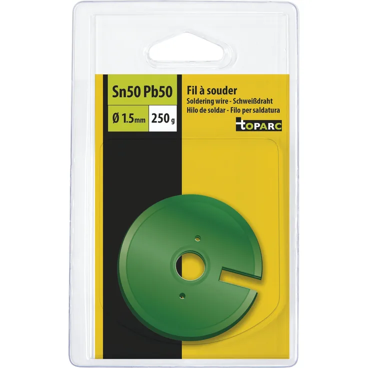 GYS 047129 Spule mit Lötdraht-50% Zinn-Ø 1,5 mm-250 g