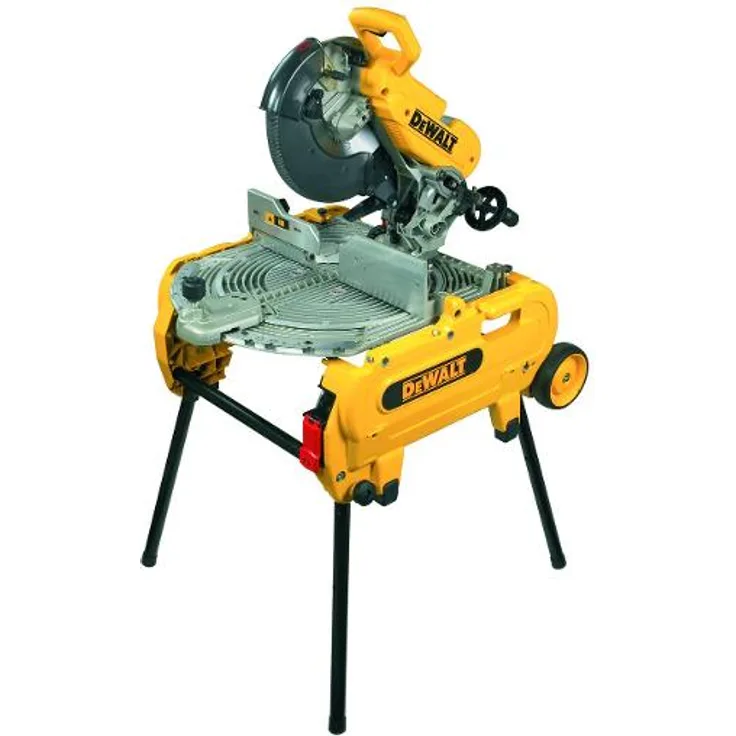 Dewalt D27107-QS Tisch,Kapp-und Gehrungssaege 2000 Watt, Mehrfarbig