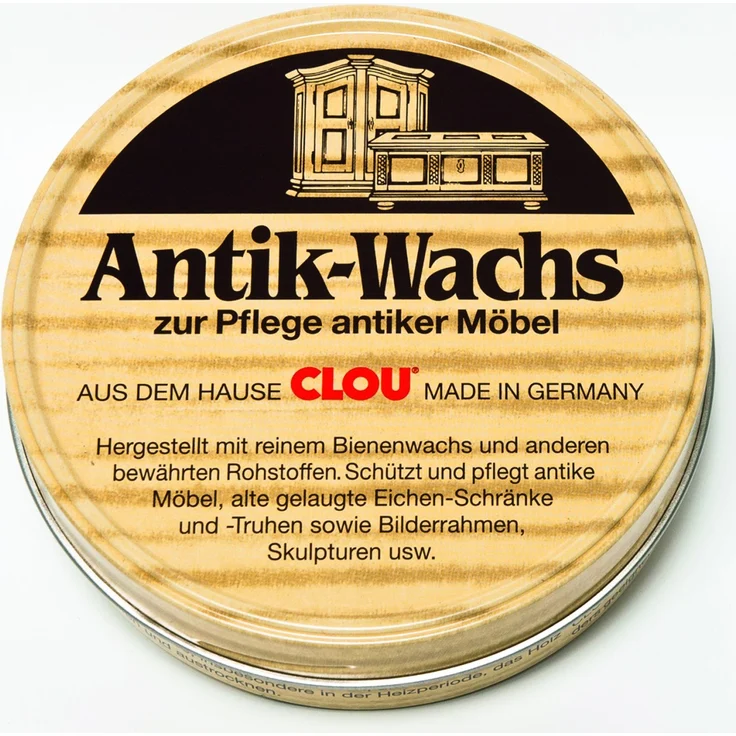Clou Antik Wachs fest natur 200 ml – Bild 1