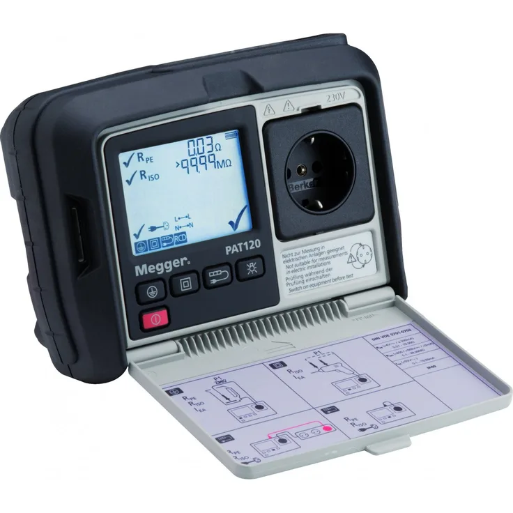 Megger 1003-066 Gerätetester DIN VDE 0701-0702, DGUV Vorschrift 3, BGV A3, EN 62638