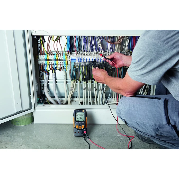 Testo 760-2 Hand-Multimeter digital CAT III 1000 V, CAT IV 600V Anzeige Counts: 6000 – Bild 4
