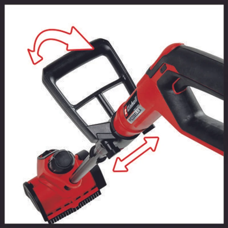 Einhell Akku-Oberflächenbürste PICOBELLA (3424200) Power X-Change PXC 21 cm Arbeitsbreite Teleskopstiel mit Steinbürste ohne Akku ohne Ladegerät – Bild 3