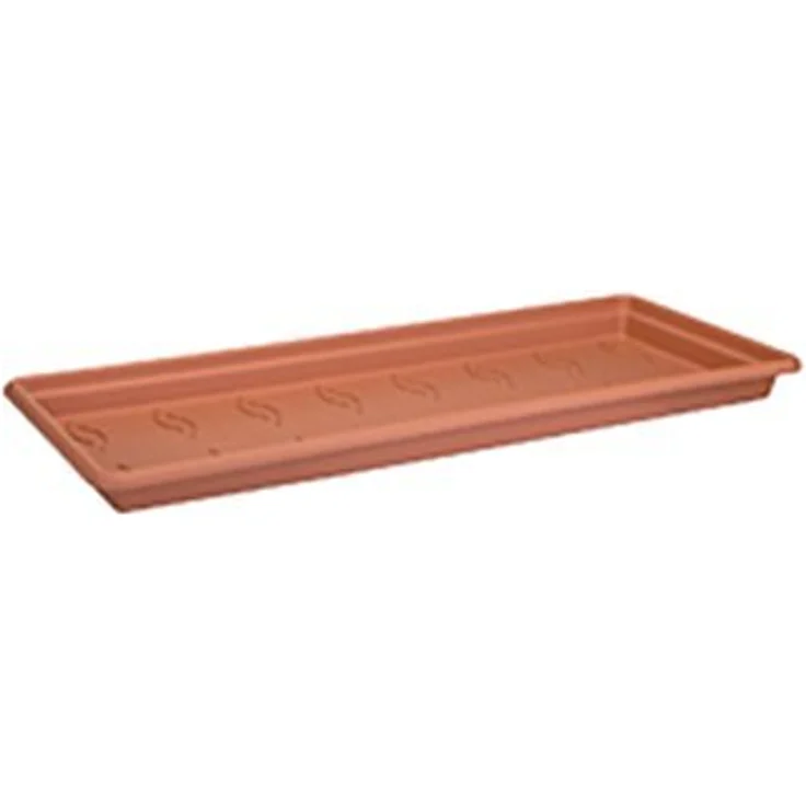 elho Green Basics Garten XXL Untersetzer 60cm - Mild Tonrot – Bild 1