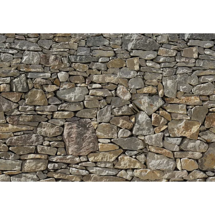 Komar Fototapete Stone Wall 368 x 254 cm