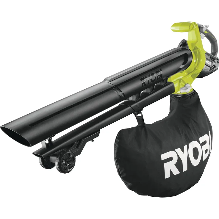 RYOBI ONE+ OBV18 18 V Akku-Laubbläser Laubsauger inkl Laubfangsack, ohne Akku und Ladegerät