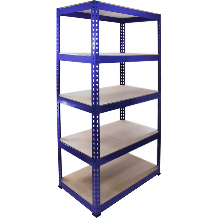MonstershoptQ-Rax Lagerregal Blau - 90 x 180 x 50 cm