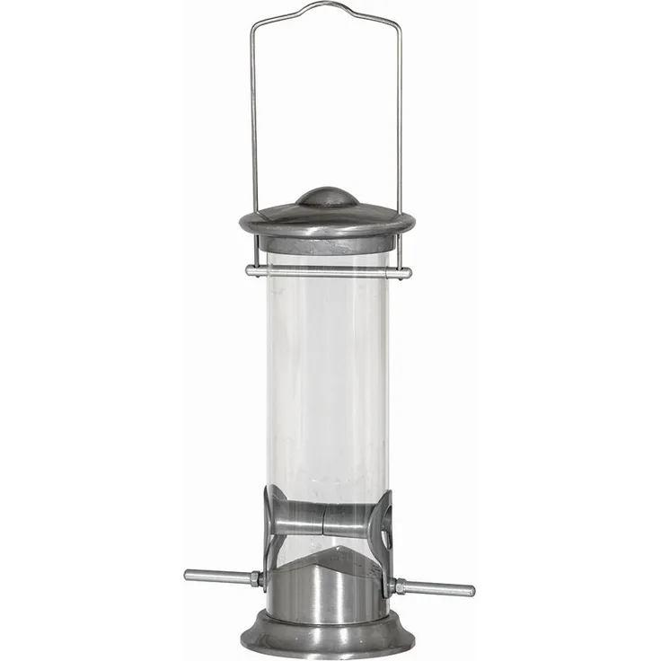 Siena Garden 283773 Futtersäule für Mischfutter 24cm, Alu/Kunststoff