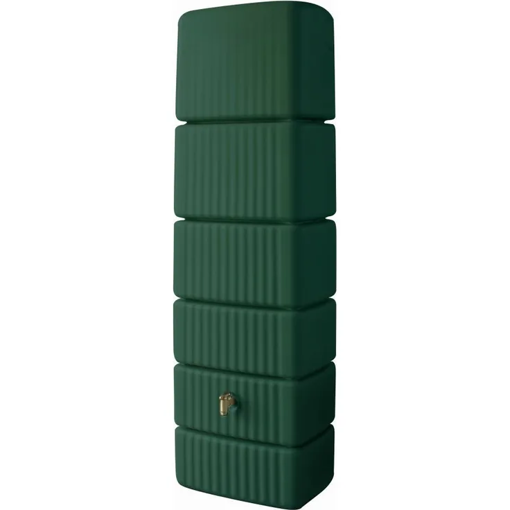 4rain Regenwasser-Wandtank Slim Wood 4023122153993