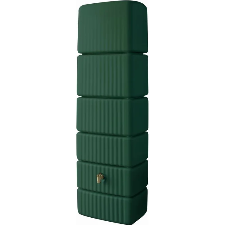 4rain Regenwasser-Wandtank Slim Wood 4023122153993