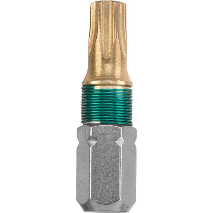kwb Bit 25 mm TORX T10 Diamond 126210 (Diamantbeschichtet, TQ 60 Stahl, ISO 1173, Antrieb C 6.3)