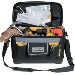 Stanley Werkzeugtasche (mit Dokumentenfach, 600 Denier Nylon, Kunststoffboden, verstellbarer Schultergurt) 1-96-193