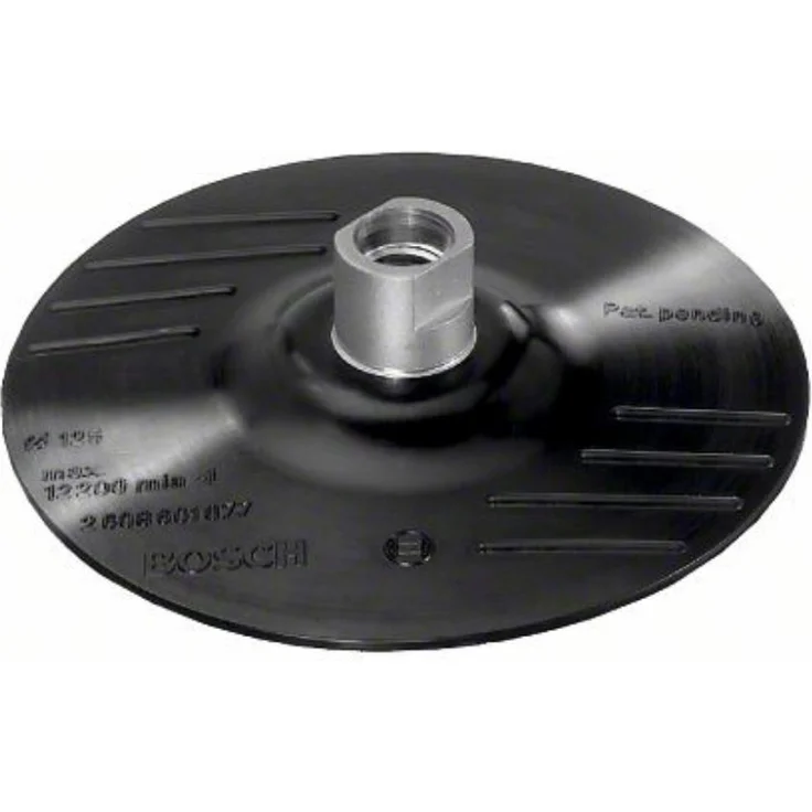 Bosch Professional Kletthaftteller (für Papierschleifblätter, 125 mm Durchmesser, Zubehör für Winkelschleifer) – Bild 1