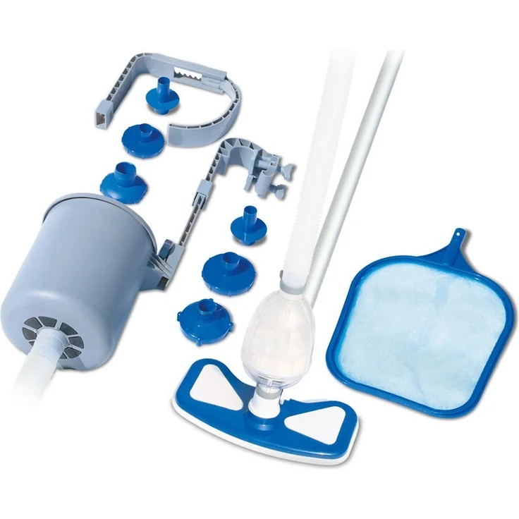 Bestway Flowclear Poolpflege Set, inklusive Poolabsauger und umfangreichem Zubehör – Bild 1