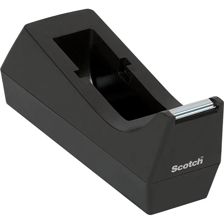Scotch C38 Schreibtisch Klebebandabroller, schwarz