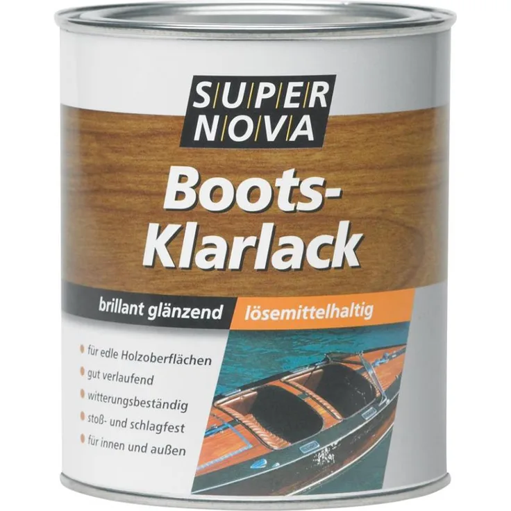 SUPER NOVA - SUPER NOVA Boots-Klarlack, farblos, 2,5 Liter - transparent
