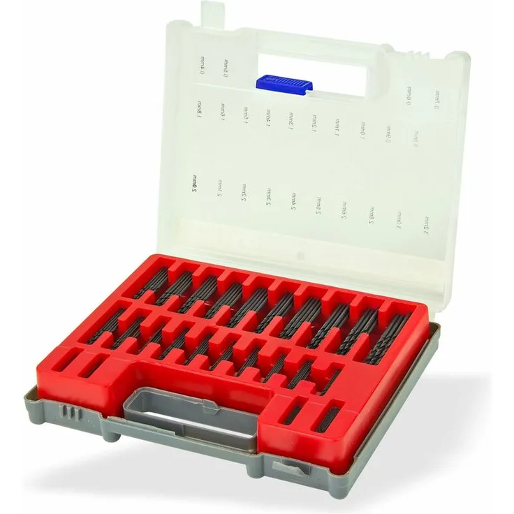 Dema - Spiralbohrerset 0,4-3,2 mm 150 tlg Bohrersatz Metallbohrer Spiralbohrer Bohrer