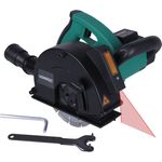 VONROC Mauernutfräse Schlitzfräse mit Laser – 1700 W – 150 mm – Inkl. 2 Diamantscheiben, Staubsaugeranschluss und Aufbewahrungstasche