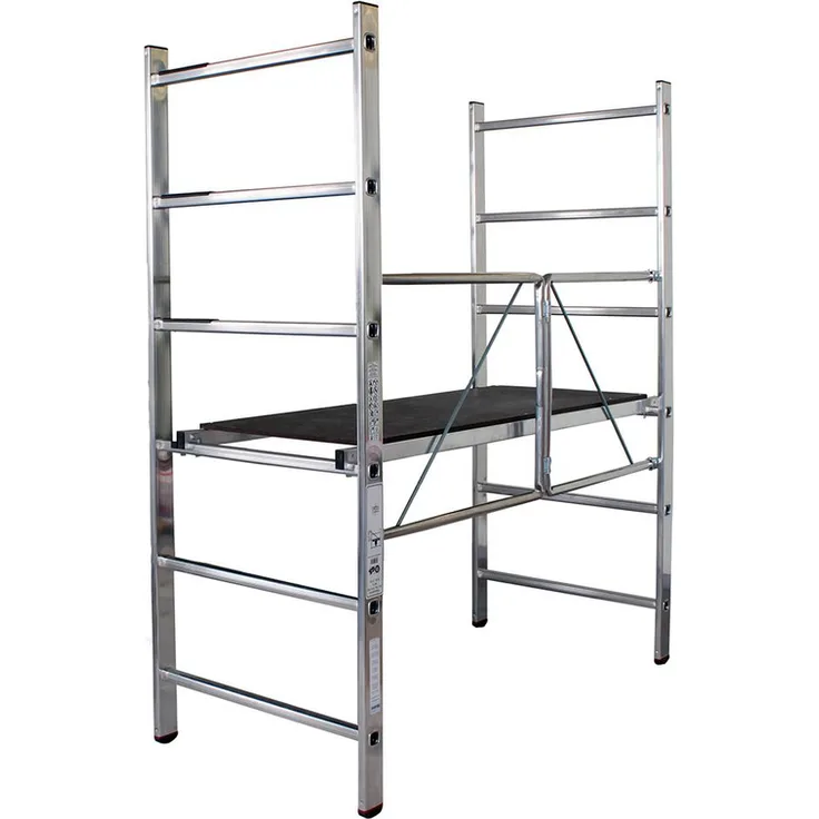 KRAUSE Corda Klappgerüst Arbeitsgerüst, zusammenklappbar - Arbeitshöhe 2,80 m